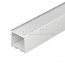 Профиль с экраном SL-LINE-3535-2500 WHITE+OPAL (Arlight, Алюминий)