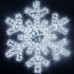 Фигура ARD-SNOWFLAKE-M11-1250x1200-604LED White (230V, 36.5W) (Ardecoled, IP65)