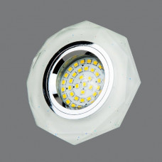 8220 WH-SV Точечный светильник White-Silver